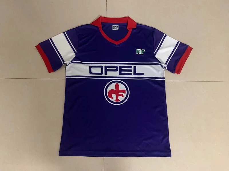 84-85 Fiorentina Home Retro Jerseys