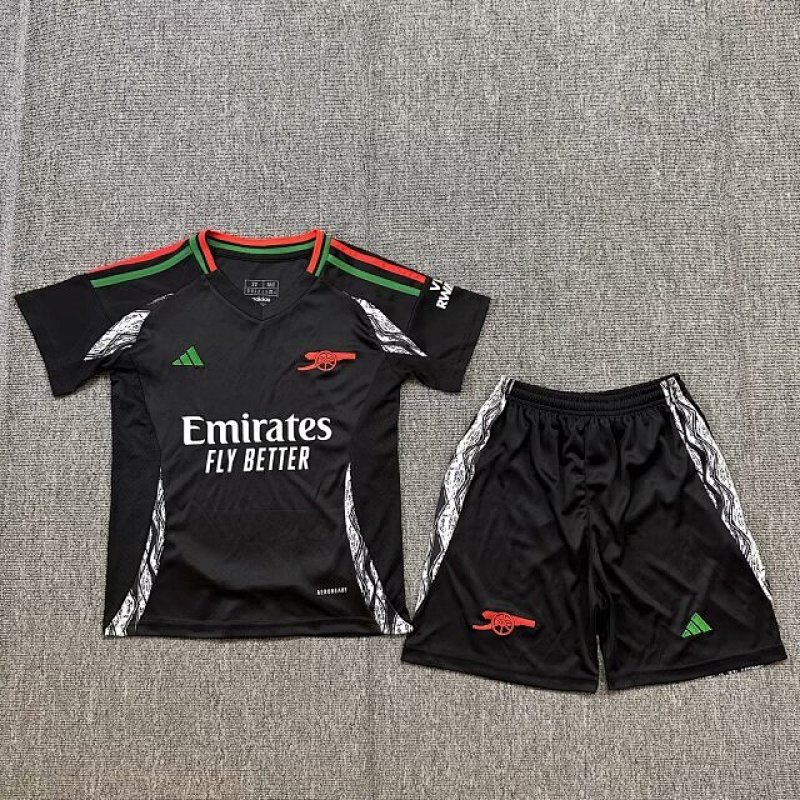 24-25 Arsenal Away Kids Jerseys