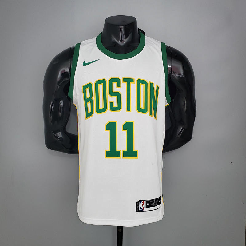 Irving #11 Celtics White Platinum Limited NBA jersey Size S-XXL