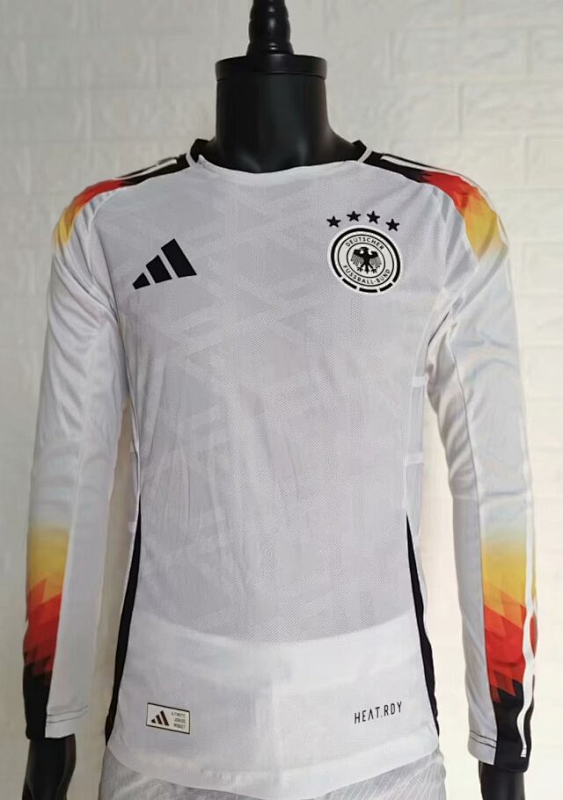 2024 Germany Home Player Version Long Sleeve Jerseys
