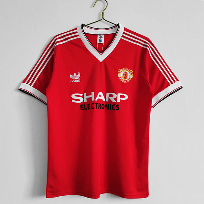 1983 M-anchester U-nited Home Retro Jerseys