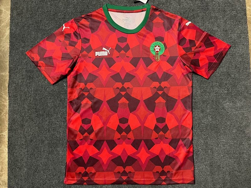2023 Morocco Home Jerseys