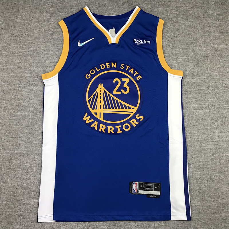 Warriors #23 75th Anniversary Embroidery