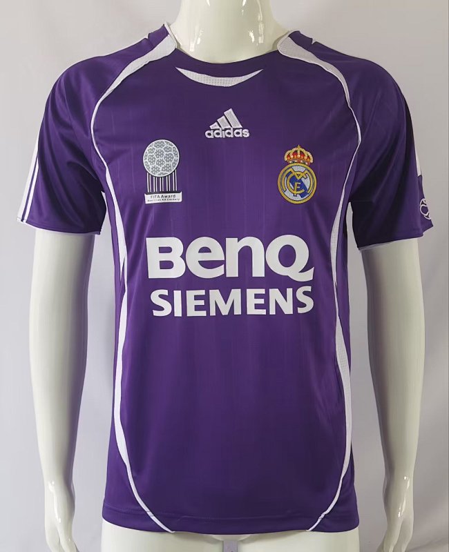 06-07 Real Madrid Away Retro Jerseys