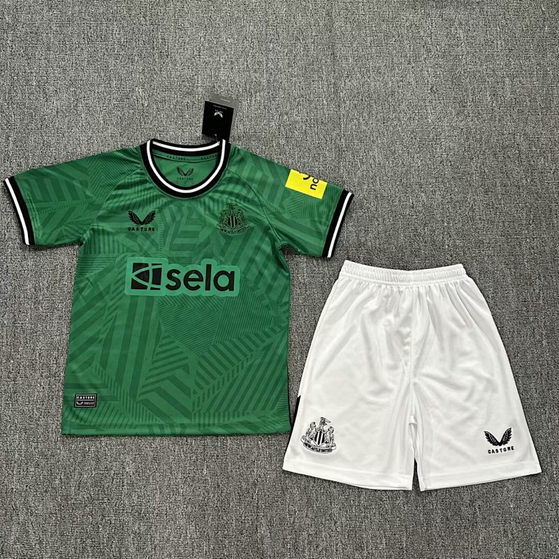 23-24 Newcastle United Away Kids Jerseys