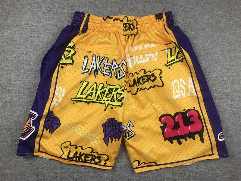 2024 Lakers Pocket Shorts