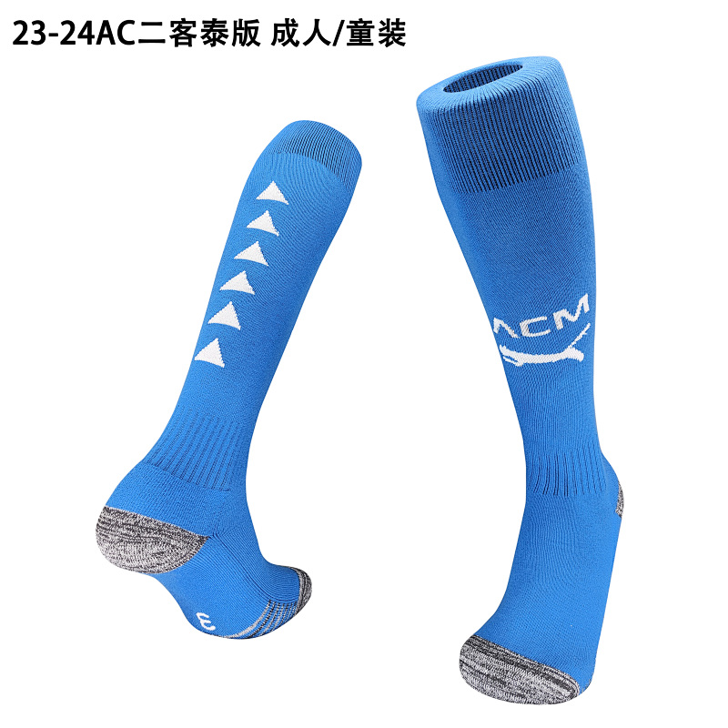 23-24 AC Milan Third Adult and Kids Socks