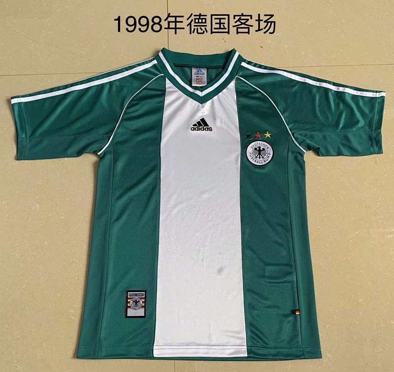1998 Germany Away Retro Jerseys