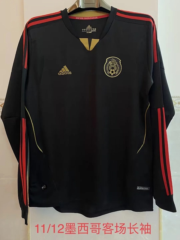 2011-12 Mexico Away Retro Long Sleeve Jerseys