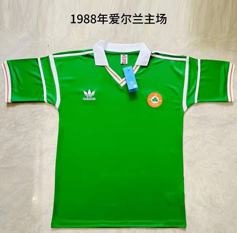 1988 Ireland Home Retro Jerseys