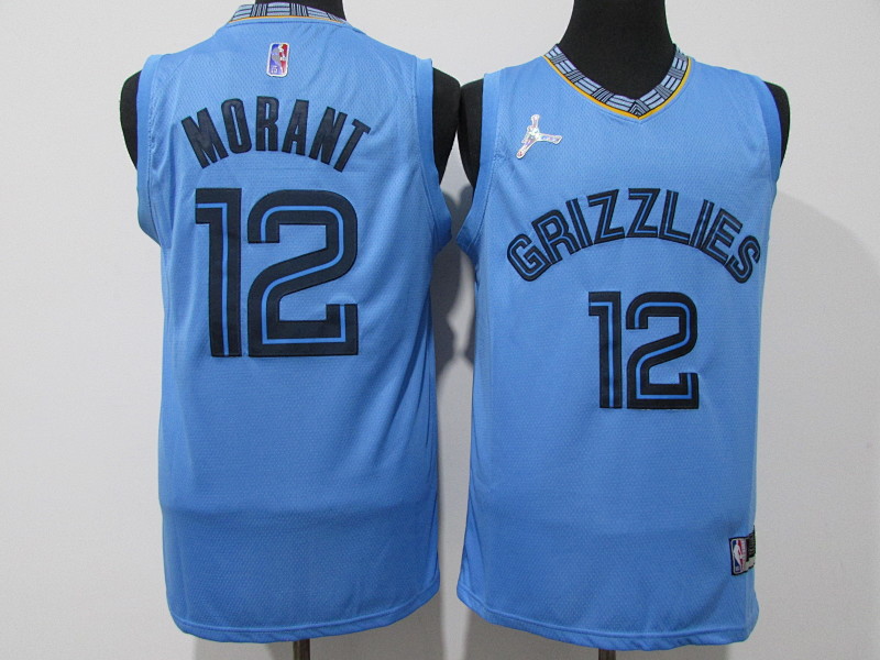 Grizzlies #12 75th Anniversary Embroidery