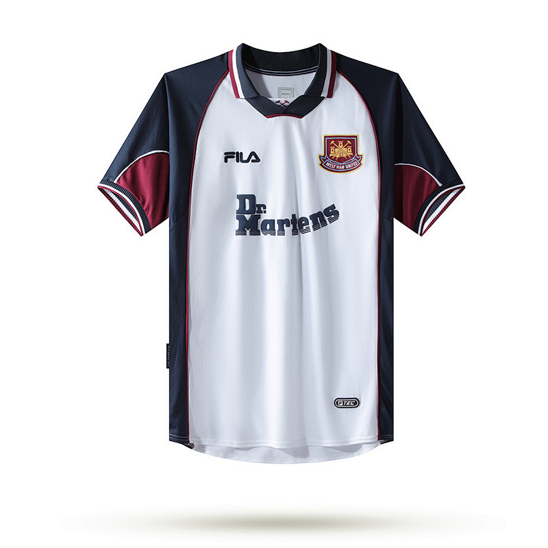 1999-2001 West Ham United Away Retro Jerseys