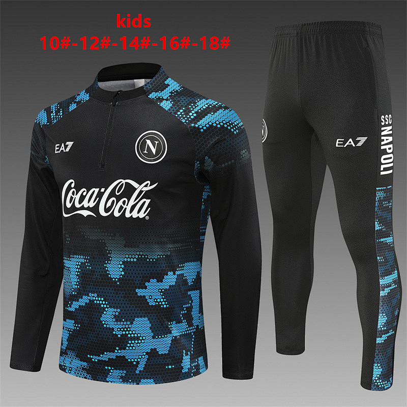 24-25 Napoli Kids Long Sleeve Training Suit