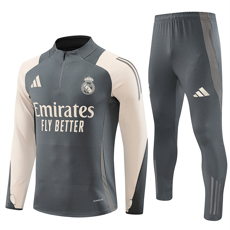 24-25 Real Madrid Long Sleeve Training Suit