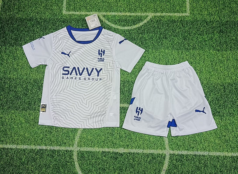 24-25 Al-Hilal Saudi Away Kids Jerseys