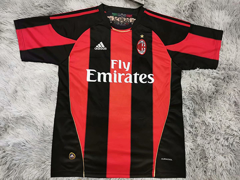 2010-11 AC Milan Home Retro Jerseys