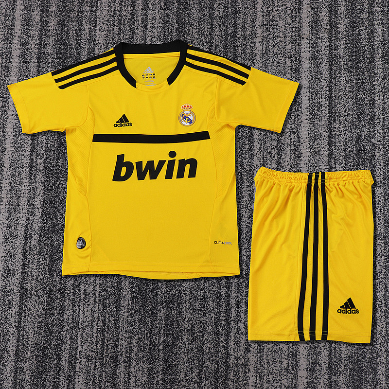 11-12 Real Madrid Goalkeeper Kids Jerseys