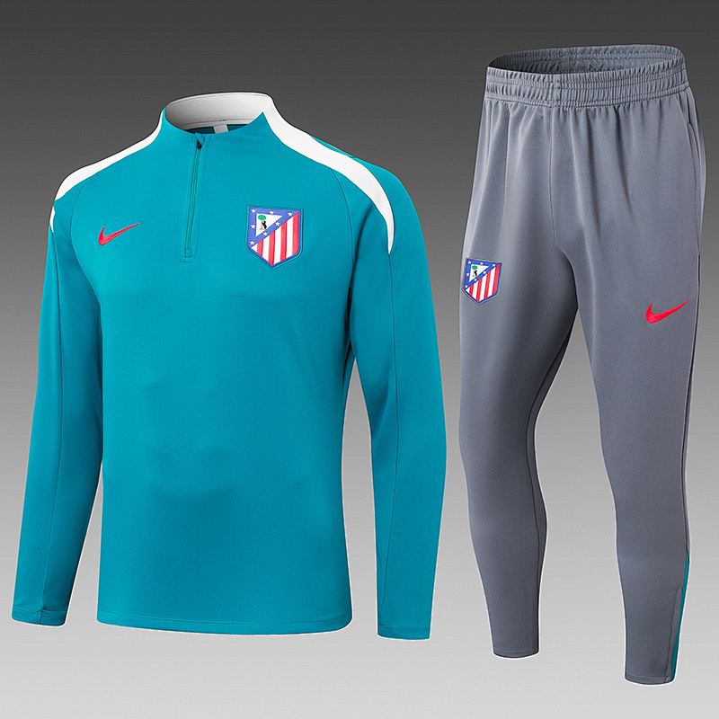 24-25 Atletico Madrid Long Sleeve Training Suit