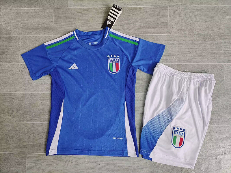 2024 Italy Home Kids Jerseys