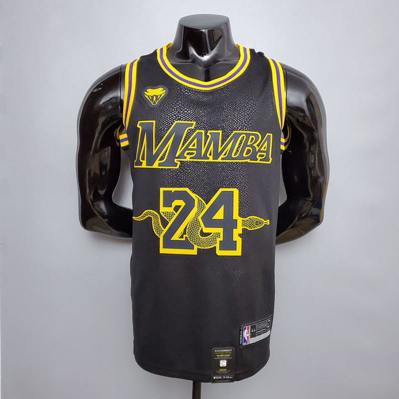 Bryant #24 Lakers black NBA jersey Size XS-XXL