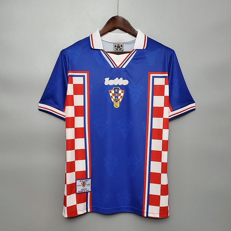 1998 Croatia Away Retro Jerseys