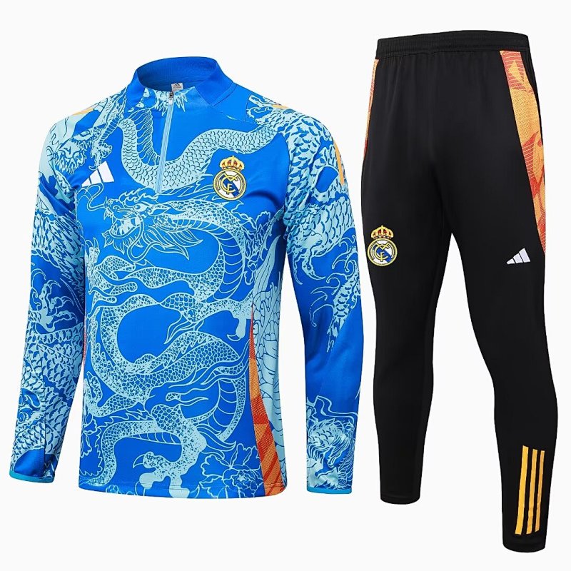 24-25 Real Madrid Long Sleeve Training Suit