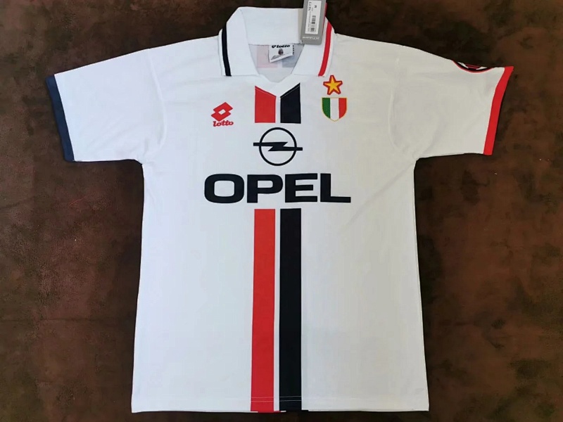 1995-97 AC Milan Away Retro Jerseys
