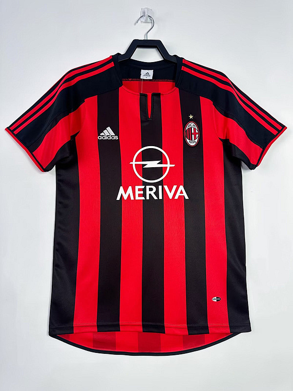 03-04 AC Milan Home Retro Jerseys