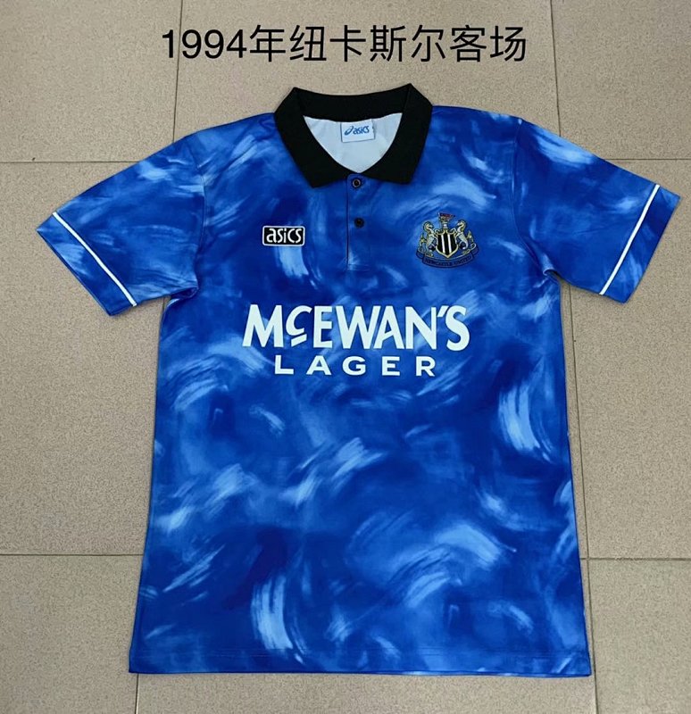 93-95 Newcastle Away Retro Jerseys