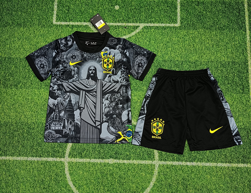 2024 Brazil Special Kids Jerseys
