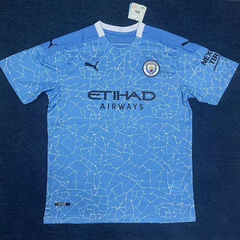 20-21 Manchester City Home Retro Jerseys