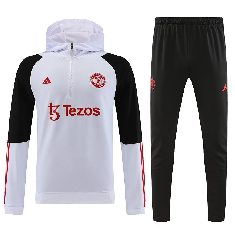 23-24 M-anchester U-nited Hoodie Long Sleeve Training Suit