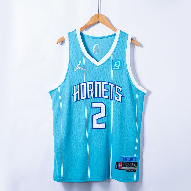 2022 Hornets #2 75th Anniversary Embroidery