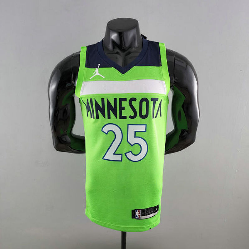 Minnesota Timberwolves ROSE#25 Air Jordan NBA Jersey Blue S-XXL
