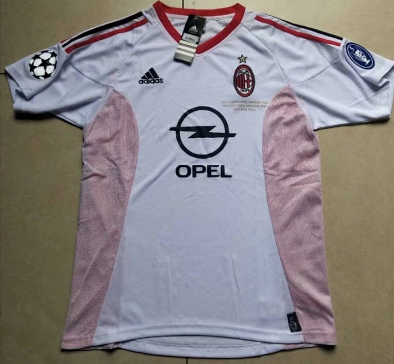 02-03 AC Milan Away Retro Jerseys