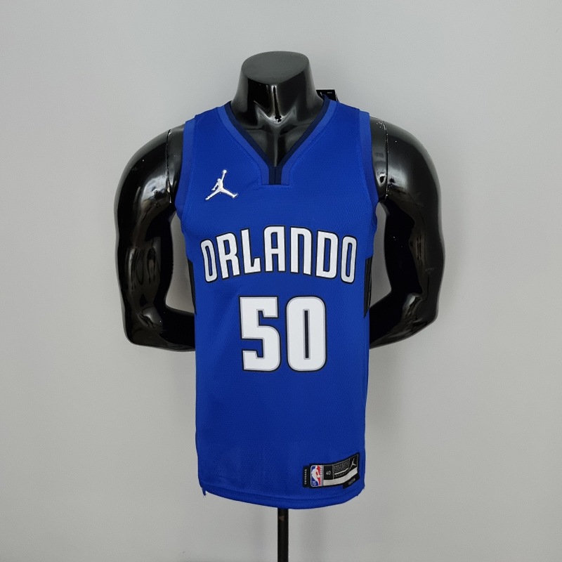 75th Anniversary Anthony#50 Orlando Magic Blue NBA Jersey S-XXL