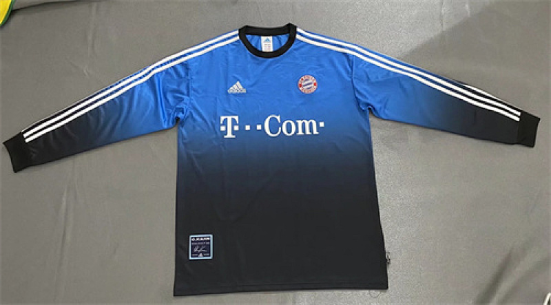 2002 Bayern Goalkeeper Long Sleeve Jerseys