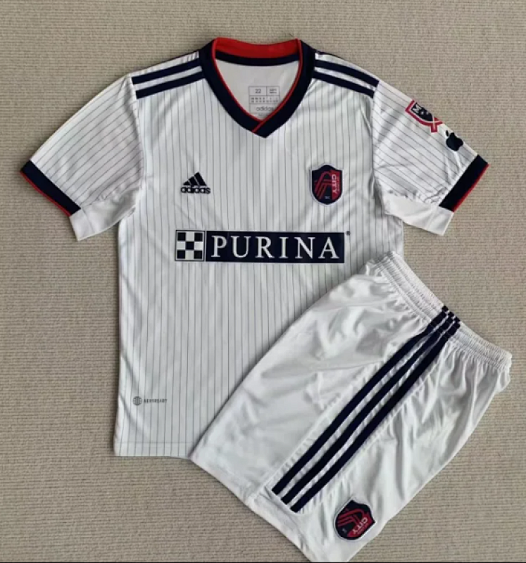 23-24 St. louis City Sc Away Kids Jerseys