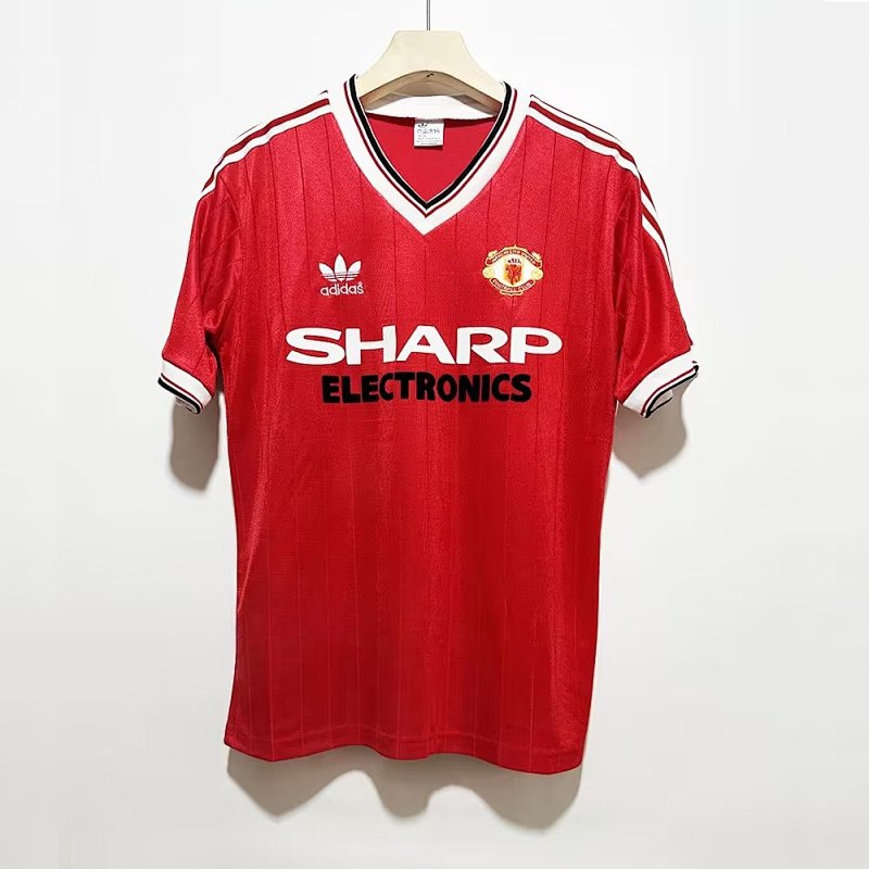1982-83 M-anchester U-nited Home Jerseys