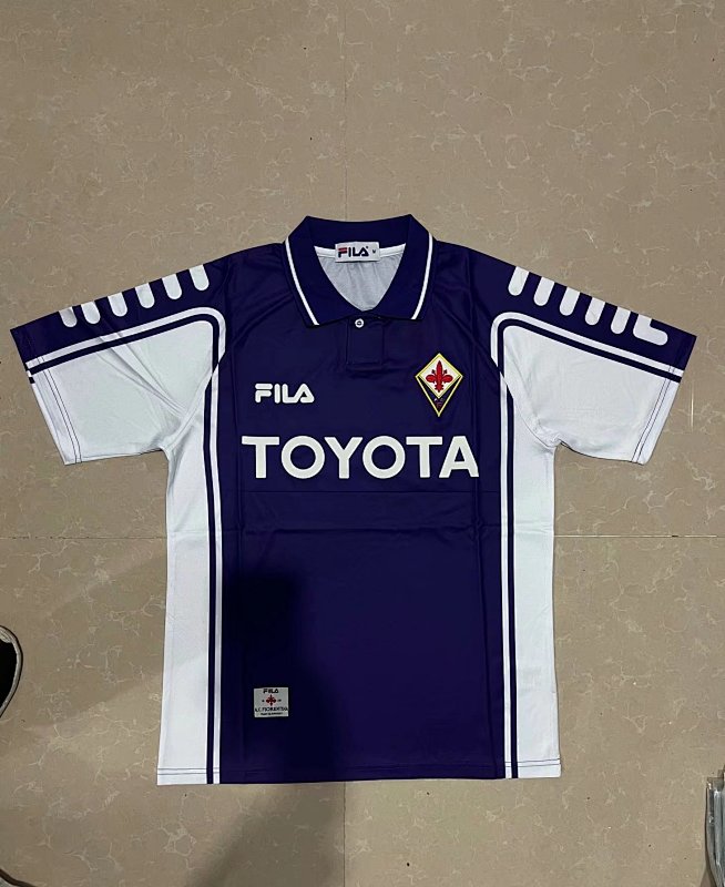 1999-00 Fiorentina Home Retro Jerseys
