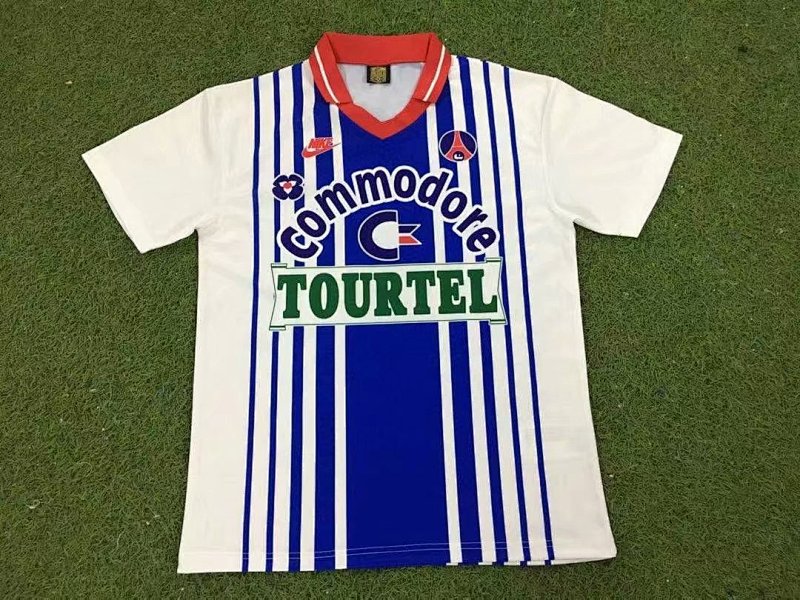 92-93 Paris Away Retro Jerseys