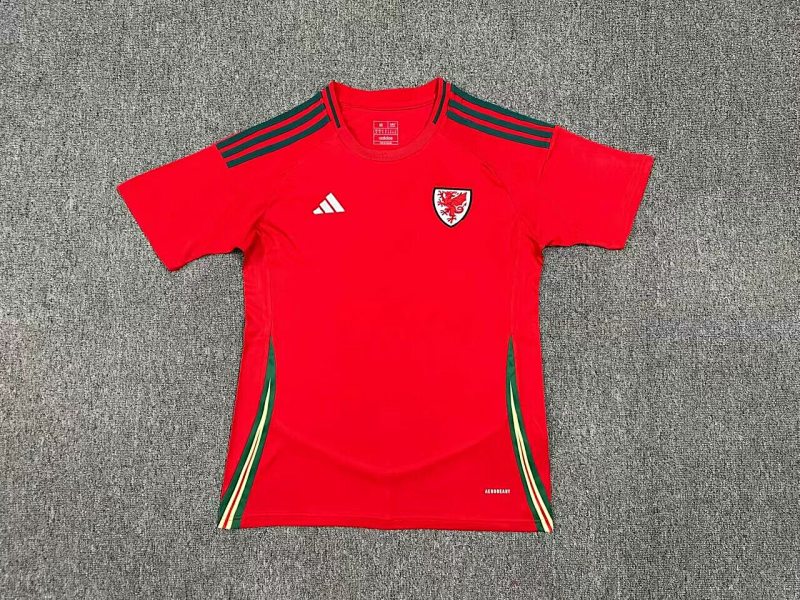 2024 Wales Home Jerseys
