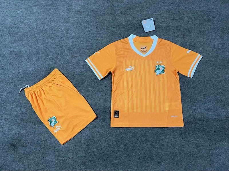 23-24 Ivory Coast Home Kids Jerseys