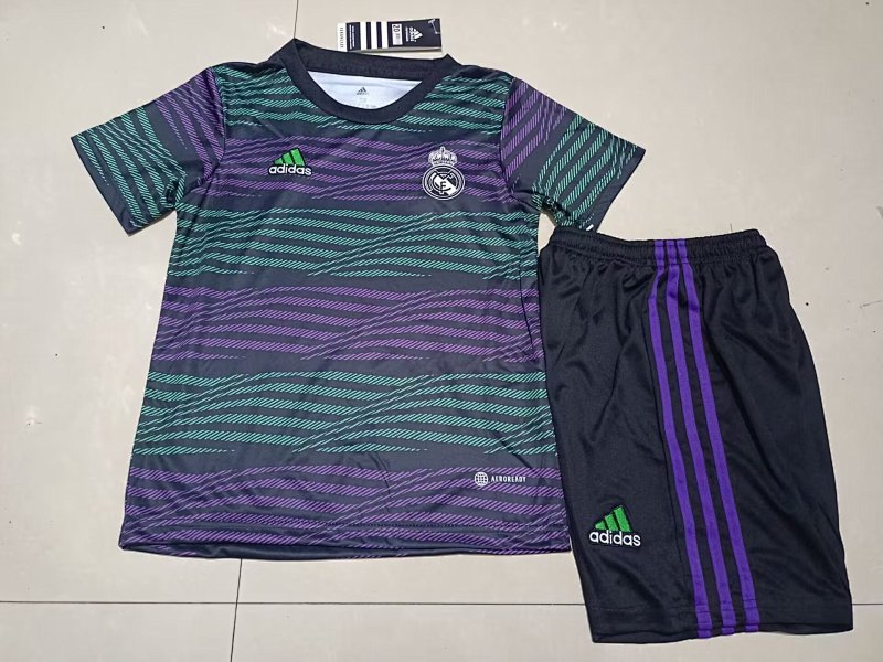 23-24 Real Madrid Kids Training Jerseys