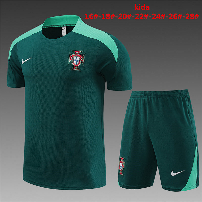 23-24 Portugal Kids Training Jerseys