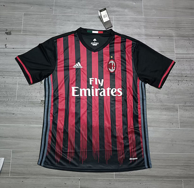 16-17 AC Milan Home Retro Jerseys
