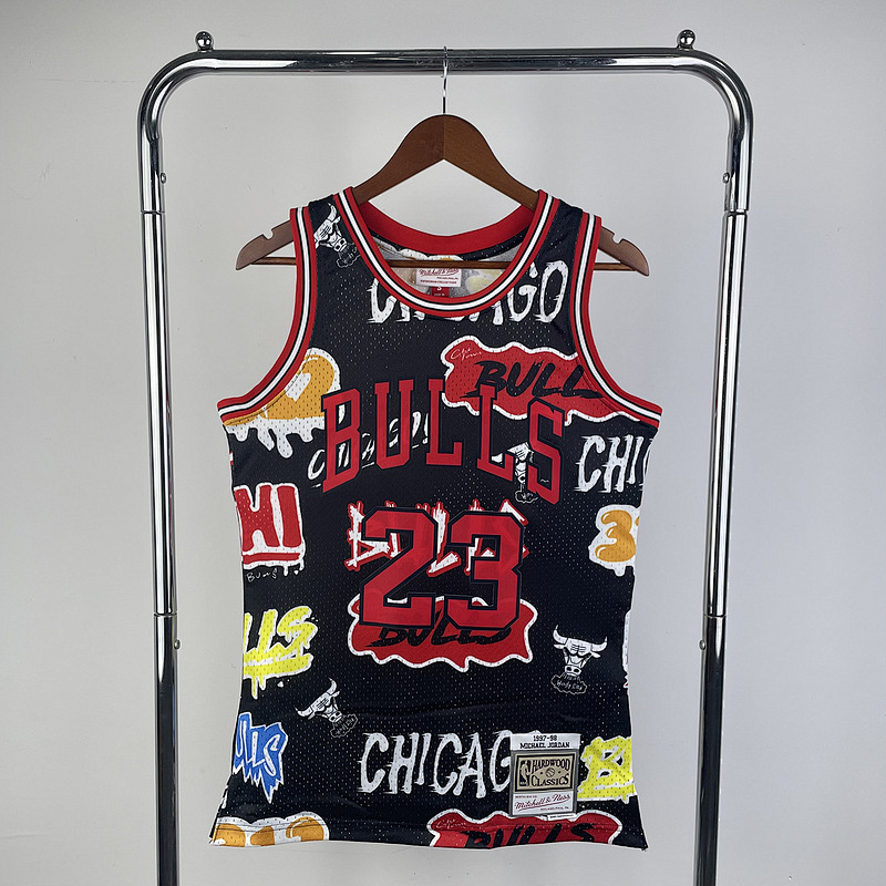 Bulls #23 Retro Hot Press