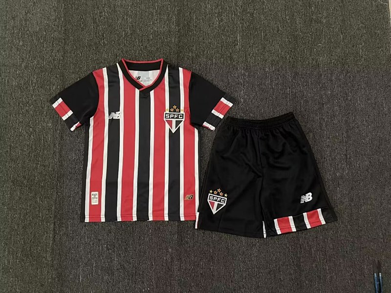 24-25 Sao Paulo Away Kids Jerseys