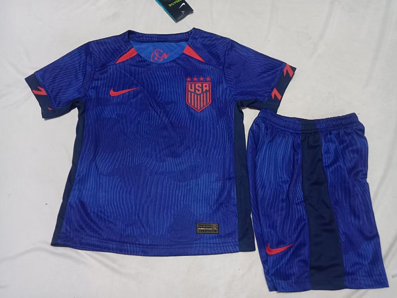 2023 USA Away Kids Jerseys