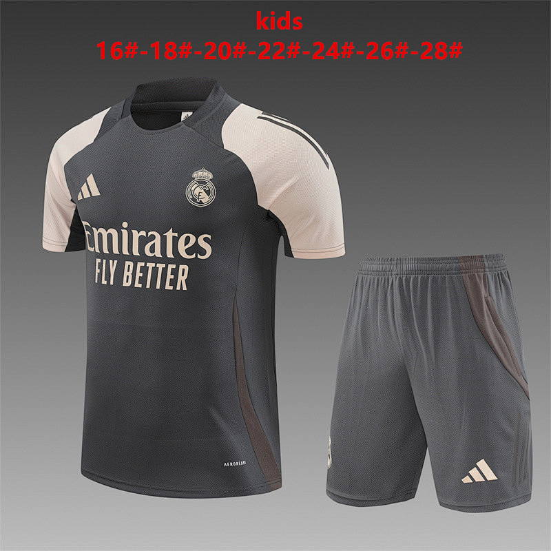 24-25 Real Madrid Kids Training Jerseys